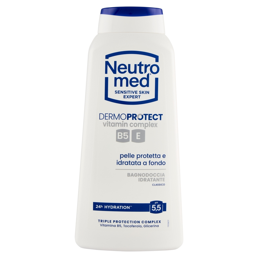 Neutromed Dermoprotect vitamin complex Bagno Doccia Idratante Classico pH 5,5 600 ml